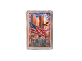 250 grams Copper Bar Never Forget 9/11 - 25 Years of Remembrance